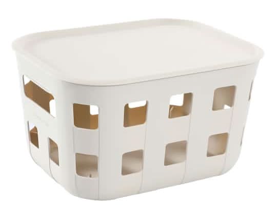 Ezy Storage Aura 5.8Qt. Lidded Basket
