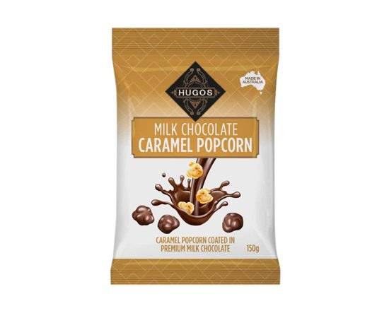 Hugos Milk Chocolate Caramel Popcorn 150g