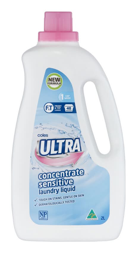 Coles Ultra Sensitive Laundry Liquid (2L)