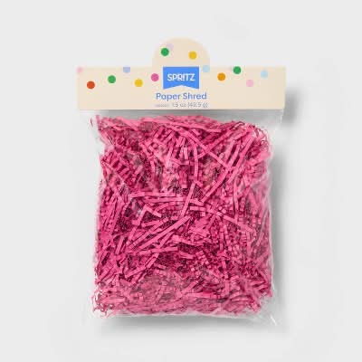 Spritz Paper Shred Shredded Filler Hot Pink, Hot Pink (1.5 oz)