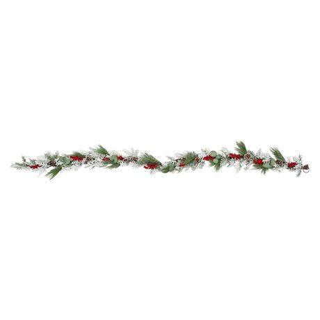 Holiday Time Natural Berry Garland 8'