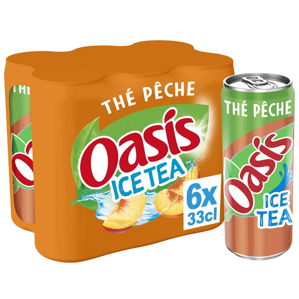Oasis - Thé glacé (6 pièces,330ml)