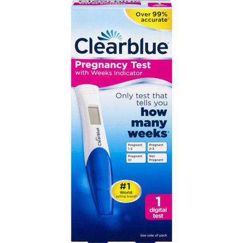 Clearblue test de grossesse numérique (1 chacun) - digital pregnancy test (1 ea)