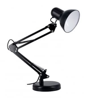 Lámpara Flexo de Escritorio Axis de Metal 50 cm 7house - Negro