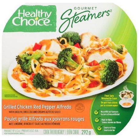 Healthy choice poulet grillé aux poivrons rouges alfredo (292 g) - grilled chicken red pepper alfredo (292 g)