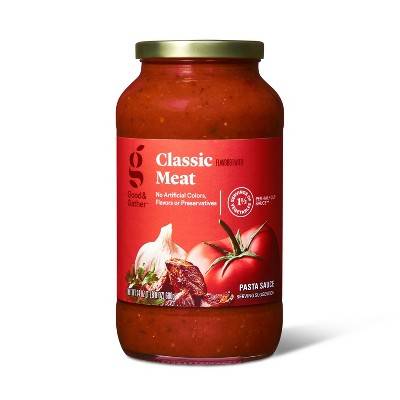 Good & Gather Pasta Sauce, Meat (24 oz)