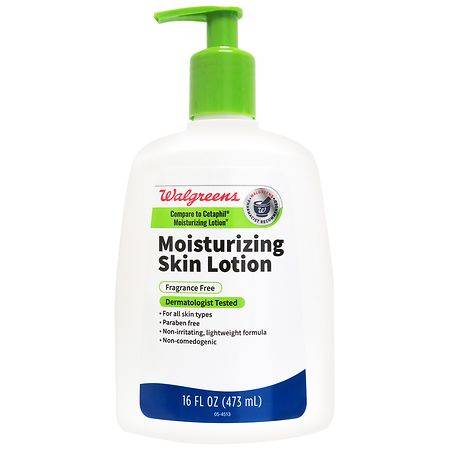 Walgreens Moisturizing Skin Lotion Fragrance Free (16 fl oz)