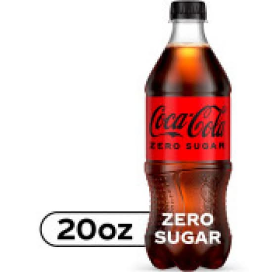 Coca-Cola Zero Sugar Bottle, 20 fl oz