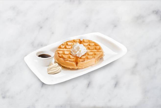 Traditional Golden Waffle