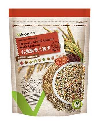 米森vilson-有機藜麥八寶米(900g/包)