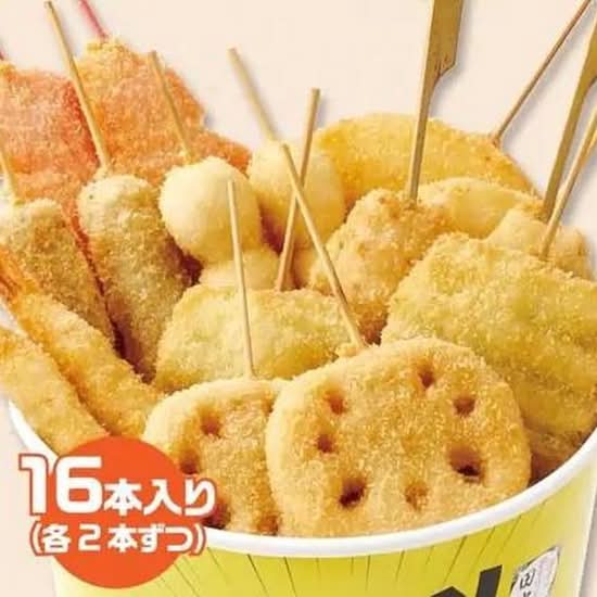 串カツバケツ16本入り