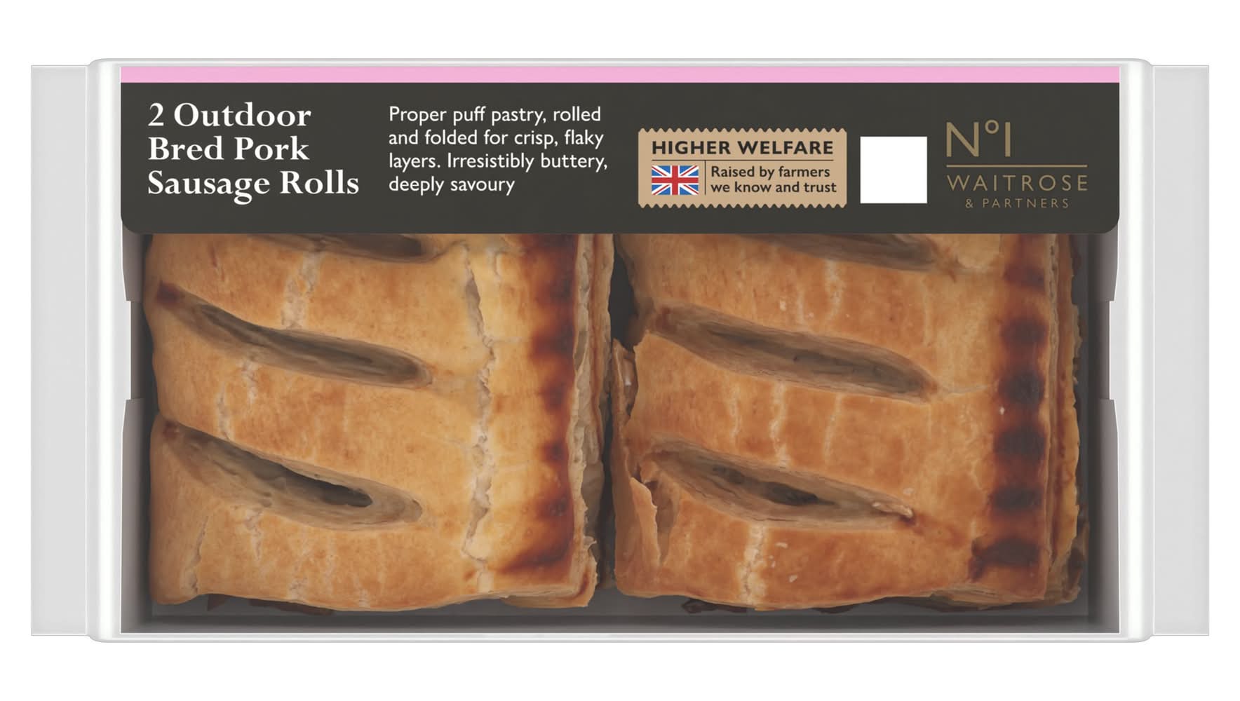WR1 PREMIUM PORK SAUSAGE ROLLS 2s 160g