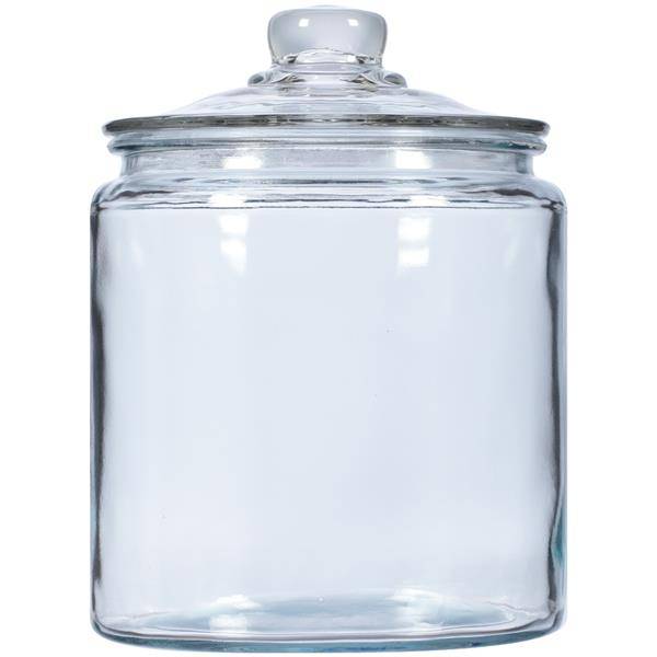 Anchor Hocking 1/2 Gallon Heritage Hill Jar With Glass Lid
