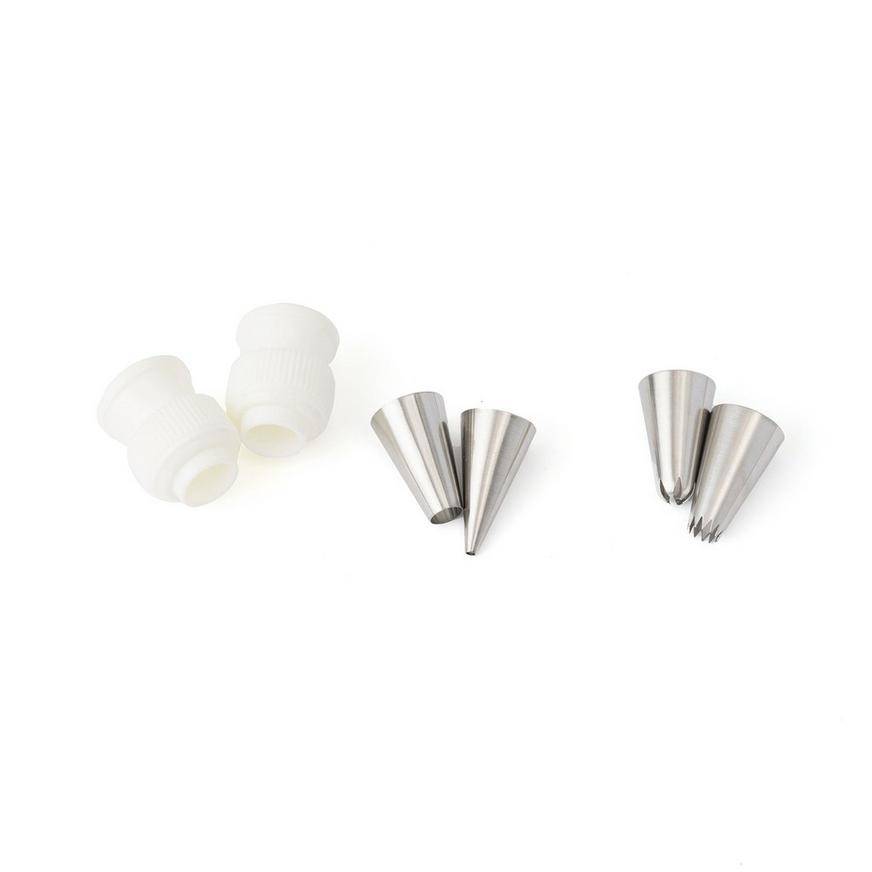 Sweetshop Piping Tips Couplers, 6pc