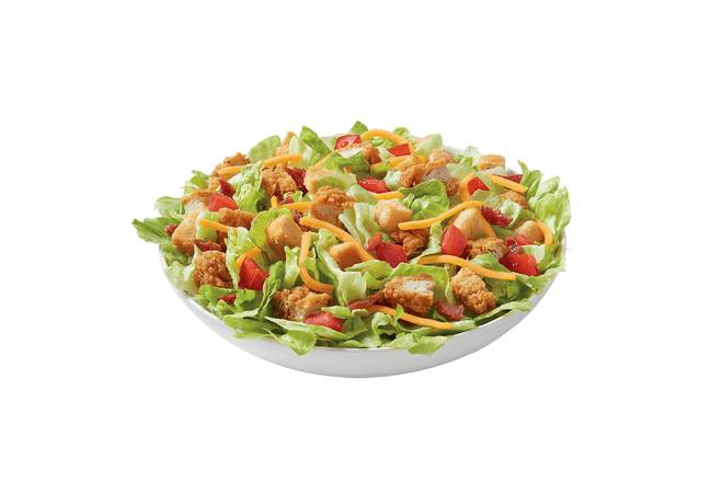 Crispy Chicken Strips Salad Bowl