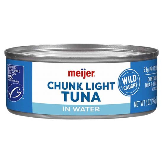 Meijer Chunk Light Tuna in Water