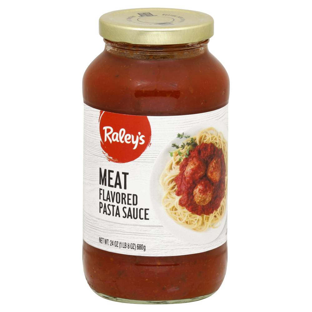 Raley'S Meat Flavored Pasta Sauce 24 Oz
