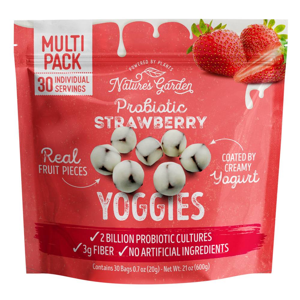 Nature's Garden Probiotic Yoggies Multi pack (30 ct) (strawberry)