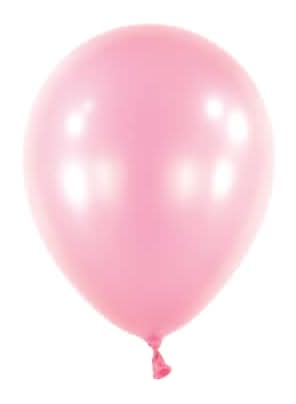 Inflated 11" Pearl Latex Balloon