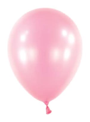 Inflated 11" Pearl Latex Balloon