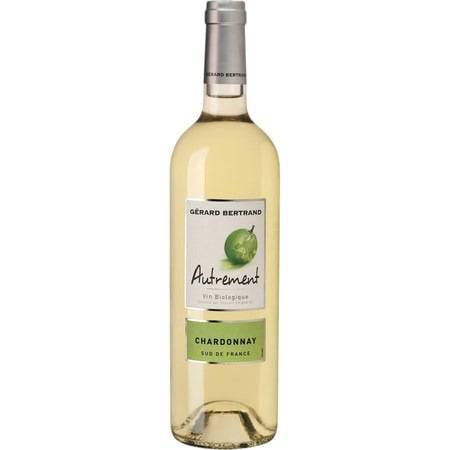 Vin Blanc  Languedoc Roussillon IGP Pays d'Oc Autrement Chardonnay   Bio - la bouteille de 75cL