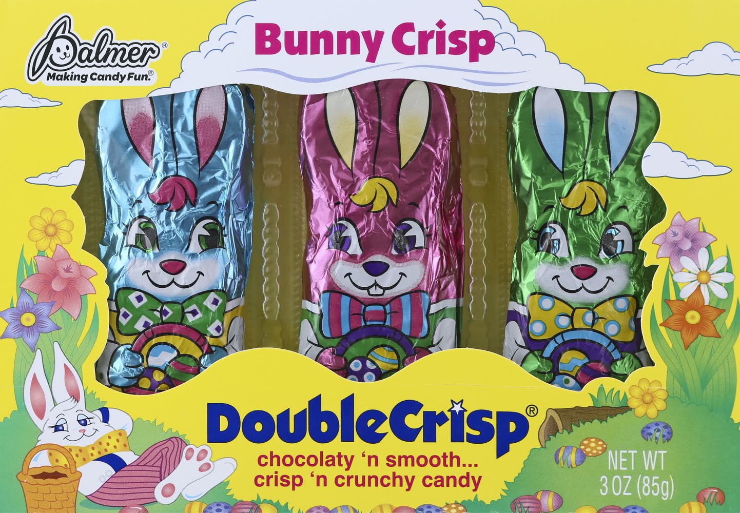 Palmer Bunny Crisp 'N Crunchy Chocolate Candy (3 oz)
