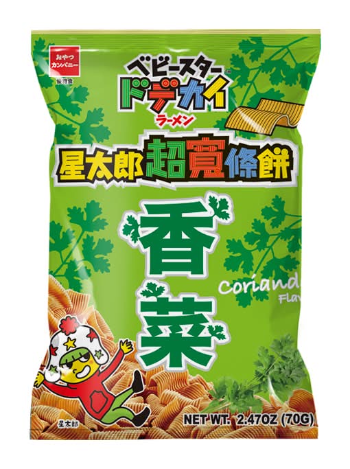 優雅食星太郎超寬條餅香菜 <70g克 x 1 x 1PC包>