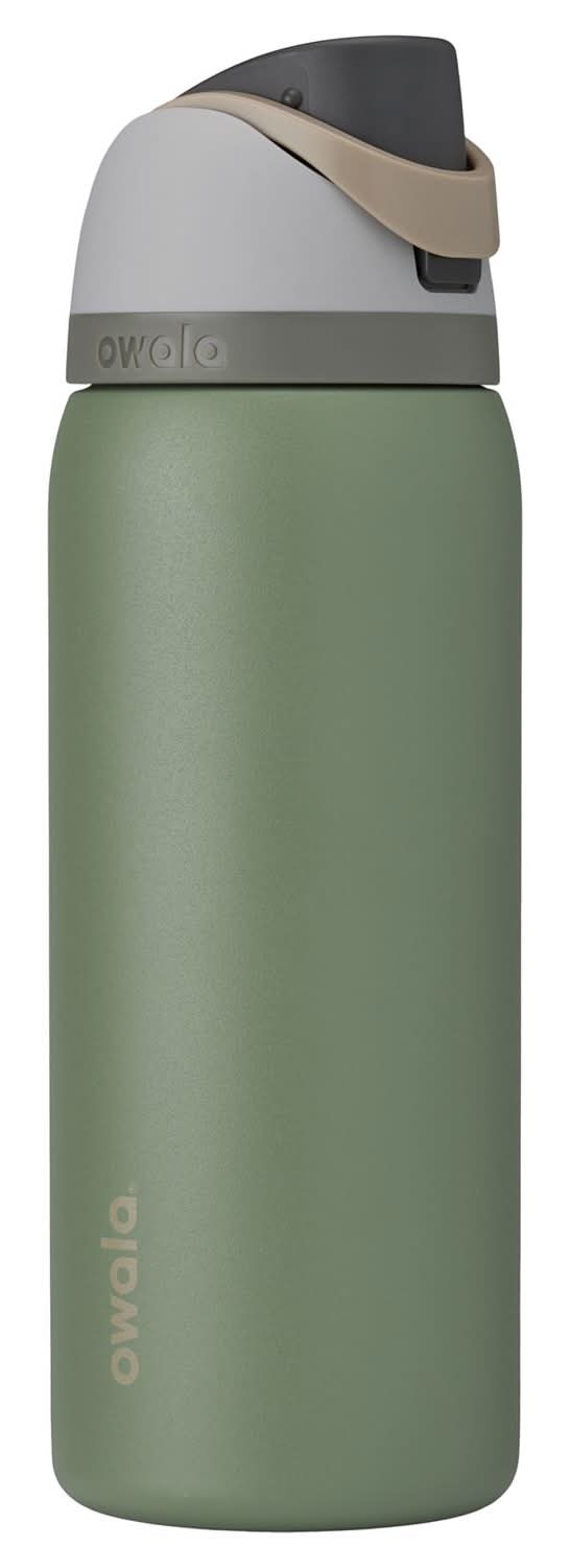 Owala Freesip 32 Fl. Oz. Green House Bpa Free Water Bottle With Spout Lid