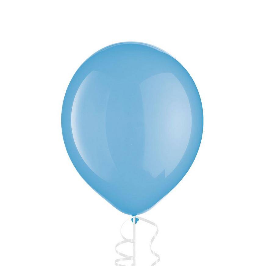 Uninflated 1ct, 12in, Powder Blue Balloon