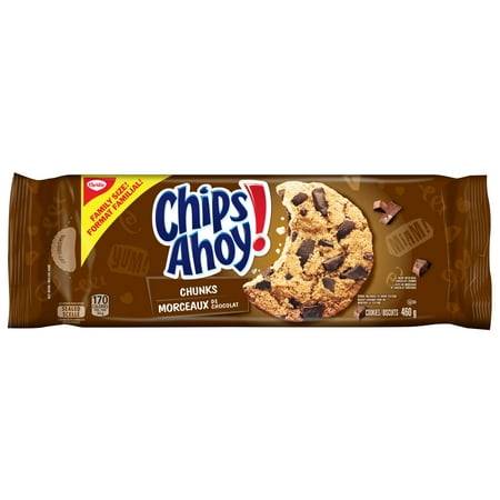 Chips ahoy! biscuits aux brisures de chocolat (460 g) - chunks cookies (460 g)