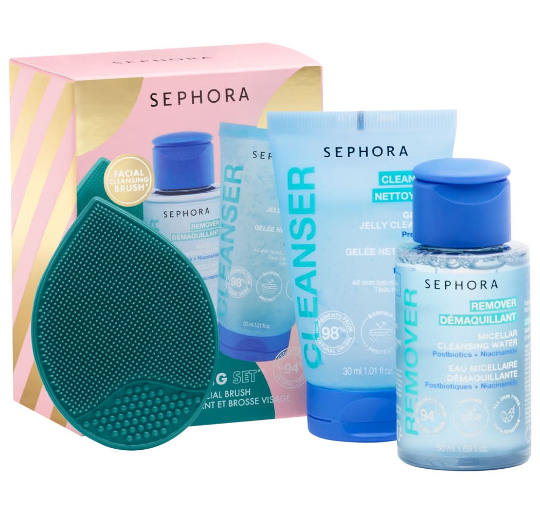 Sephora 3点セット　セフォラ　新品未使用 Sephora Collection Mini Cleansers Set | Postmates