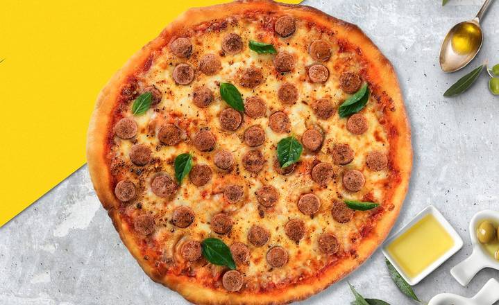 Sassy Sausage Surprise Pizza