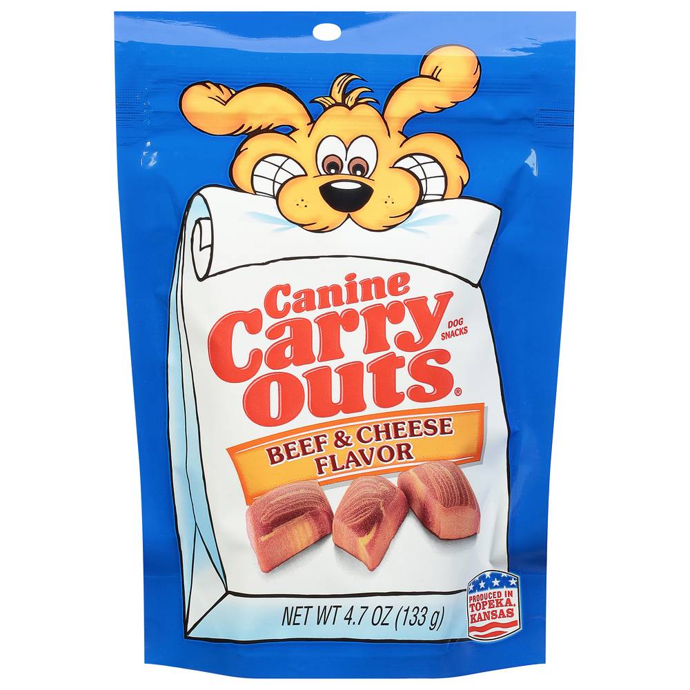 Canine Carry Outs Dog Snacks (beef-cheese)