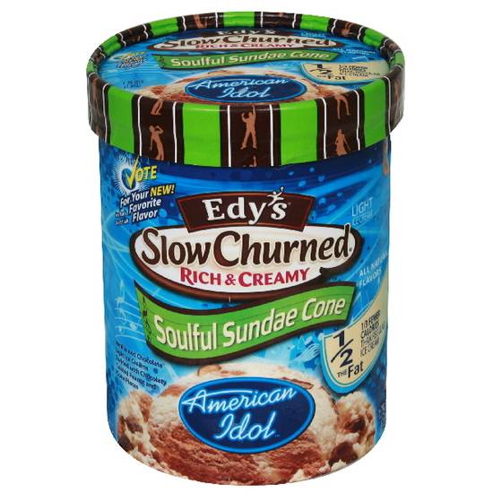 Edy's Slow Churned Peanut Butter Cookie Dough Light Ice Cream