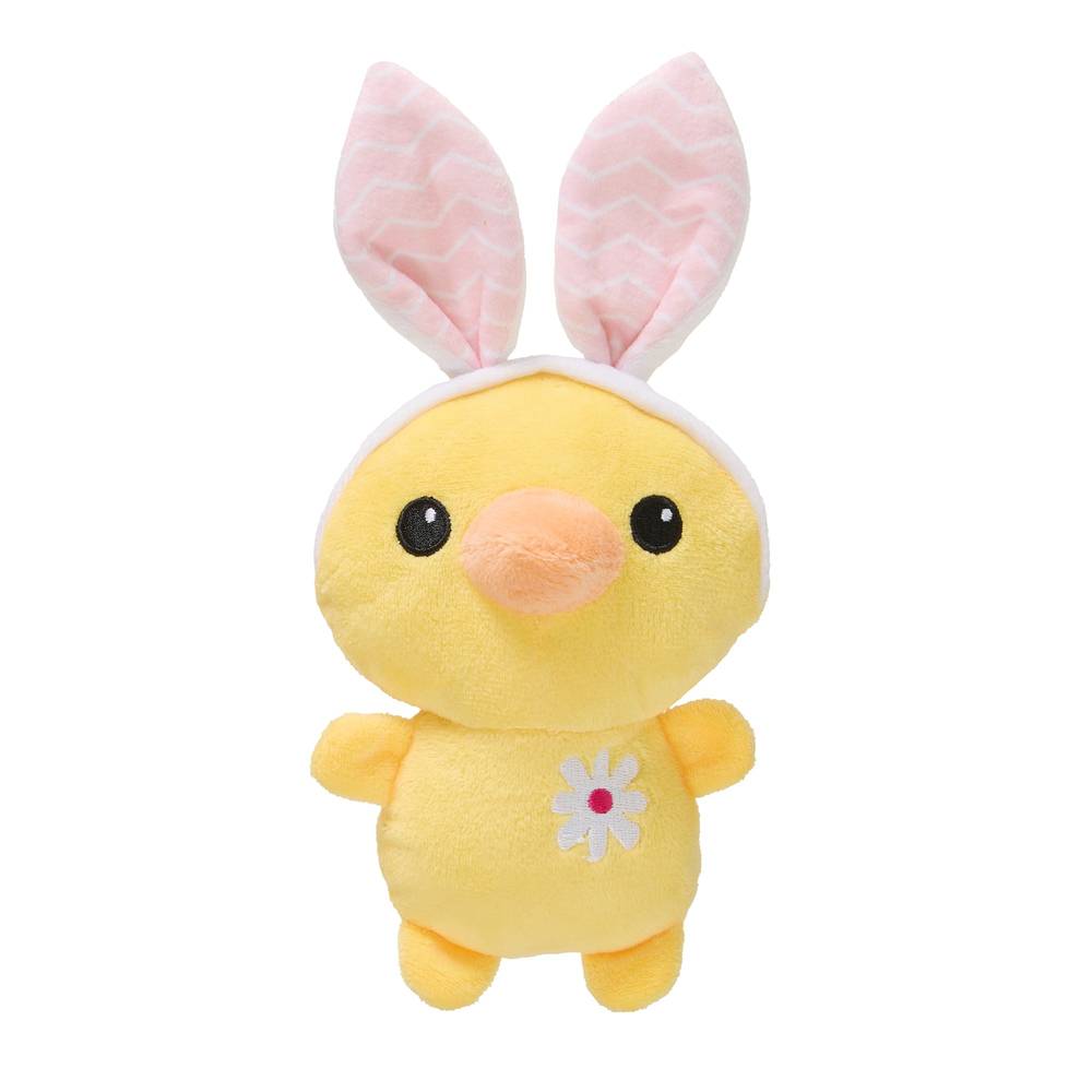 Joyhound Plush Bin Duck Dog Toy (Color: Yellow)