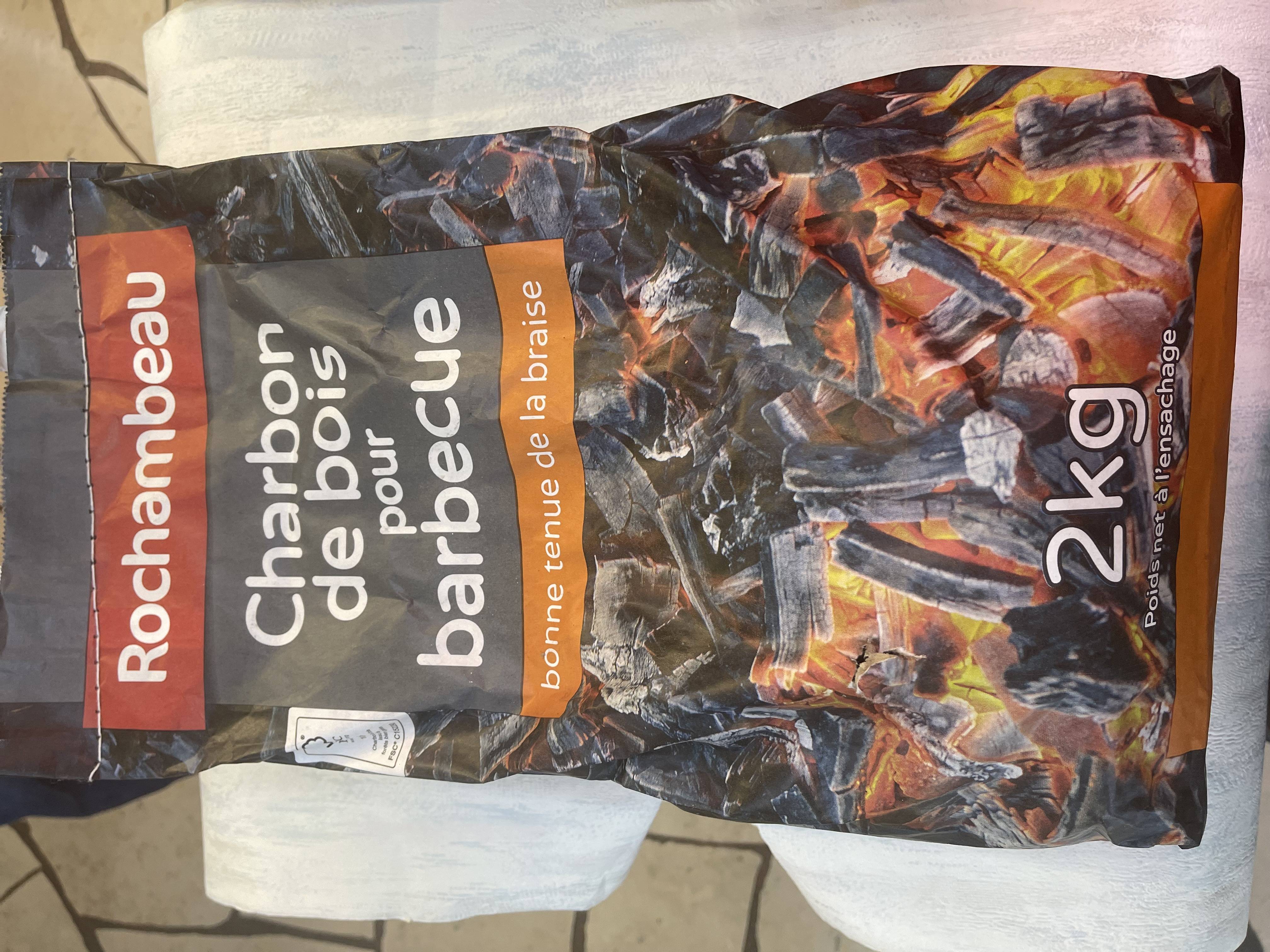 charbons barbecue 2 kg