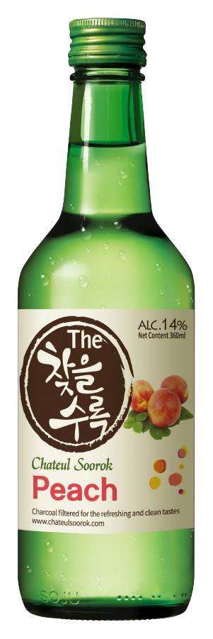 Chateul Soorok Peach Soju (360ml)