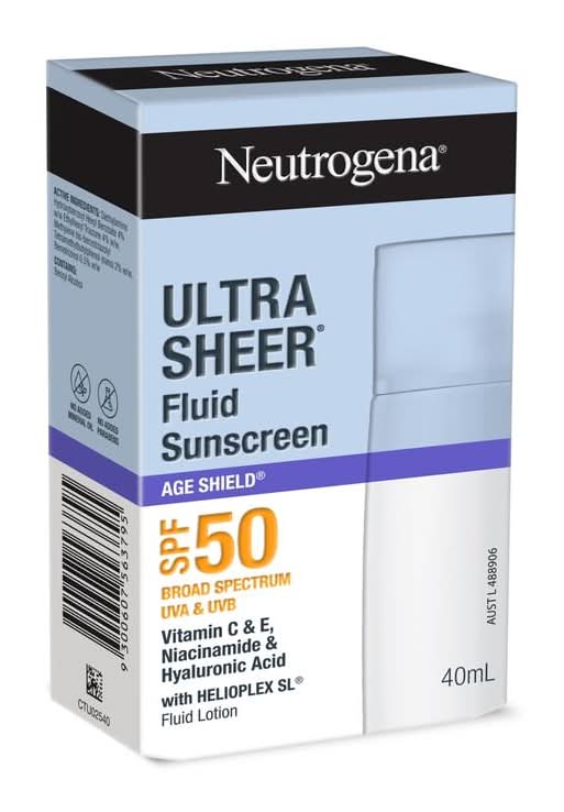 Neutrogena Ultra Sheer Age Shield SPF50 40ml