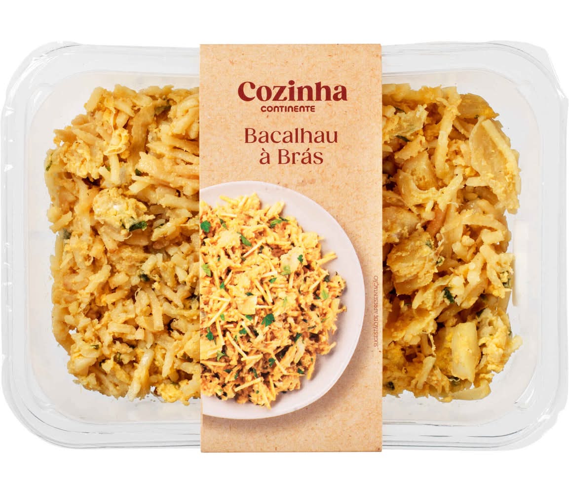Bacalhau à Brás Cozinha Continente (emb. 250 gr)