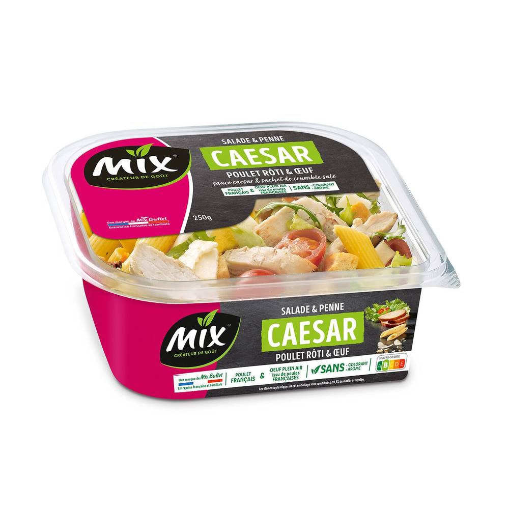Mix Buffet - Salade caesar poulet roti et oeuf
