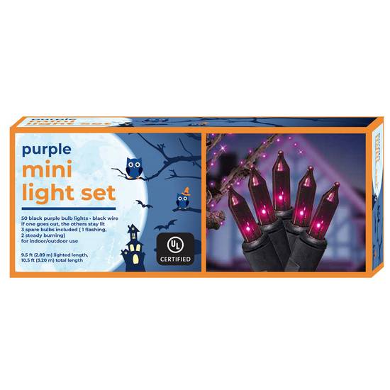 Purple Mini Light - 50 ct