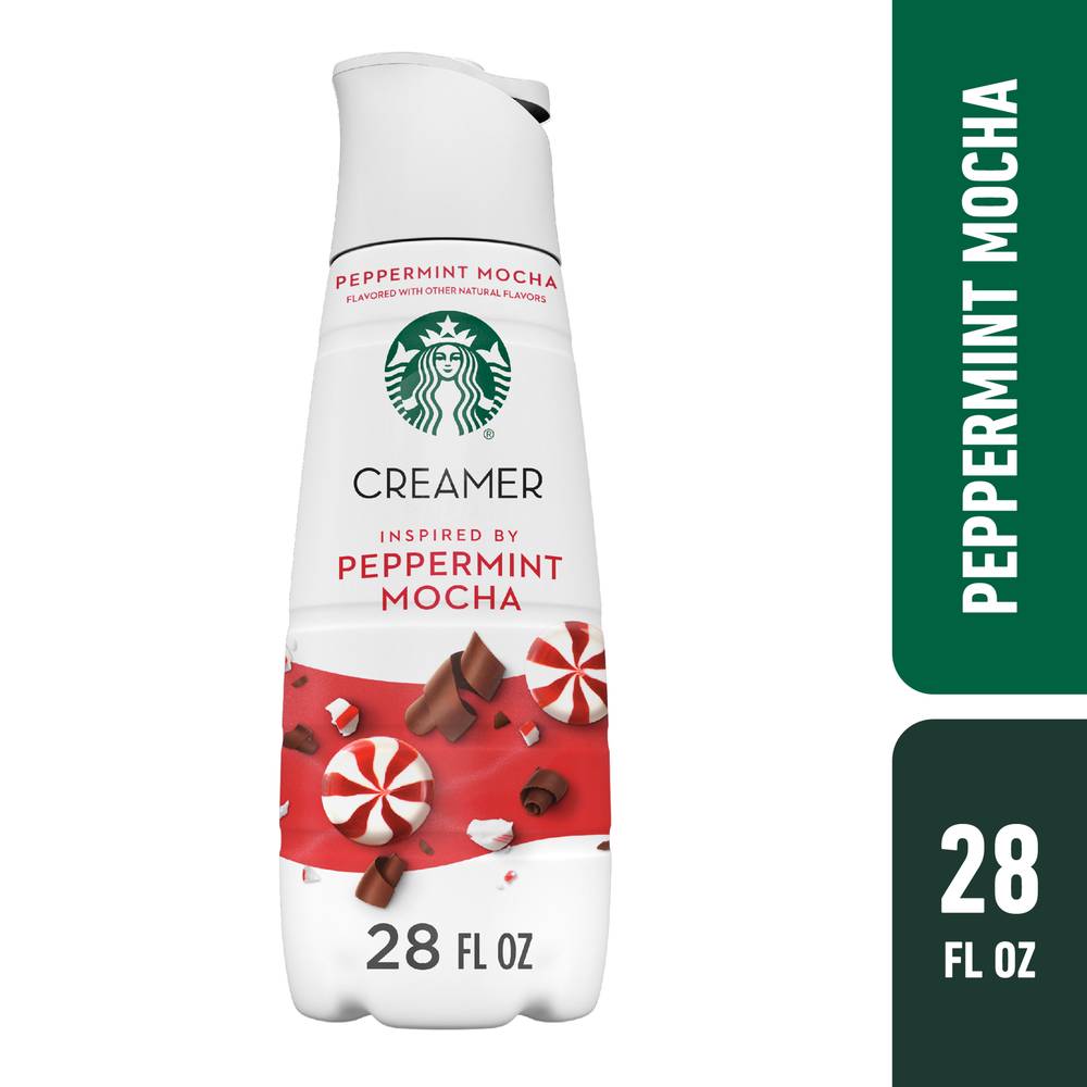 Starbucks Coffee Creamer, Peppermint Mocha (28 fl oz)