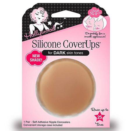 Beauty Secrets Silicone Coverups For Dark Skin Tones, Dark