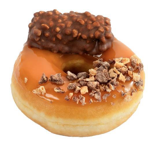 Donut made with Lionschokoriegel