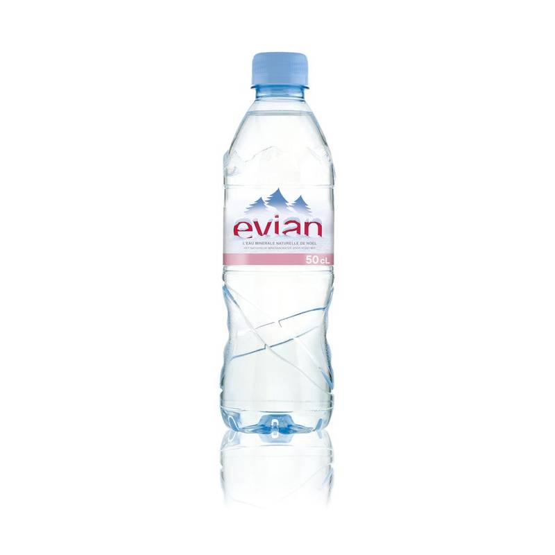 Eau minérale naturelle Evian 50 cl