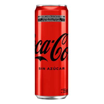Coca-Cola sin azúcar lata
