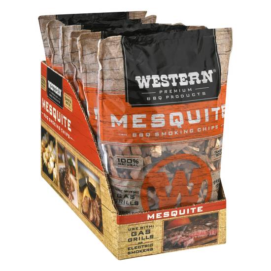 Western mesquite 2024 bbq smoking chips