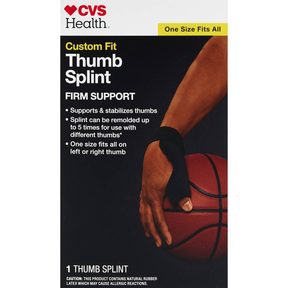 CVS Health Firm Support Custom Fit Thumb Splint