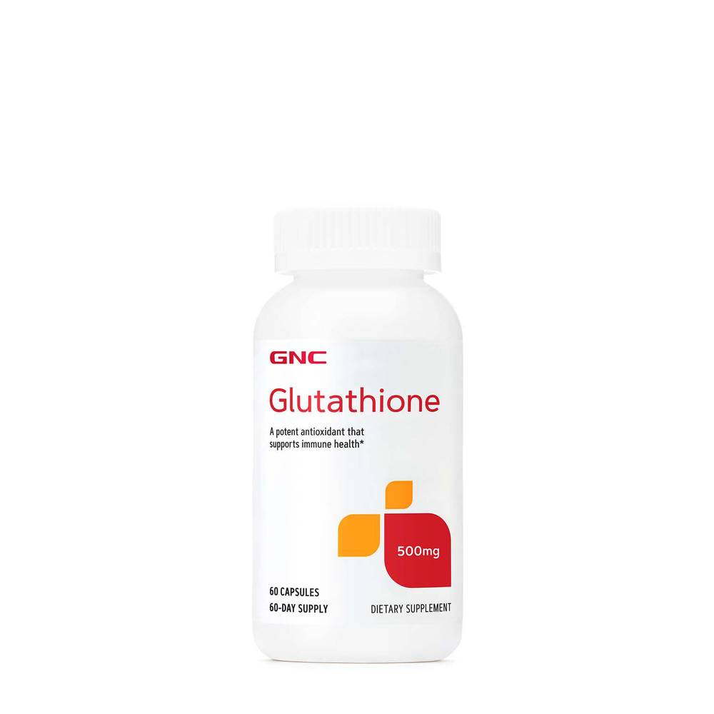 Gnc Glutathione Dietary Supplement Capsules (60 ct)