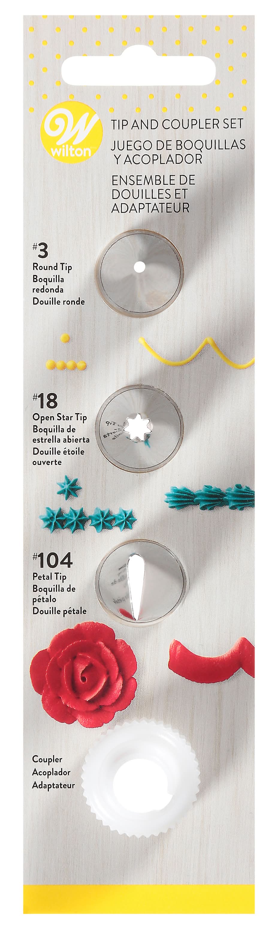 Wilton Tip & Coupler Set For Piping